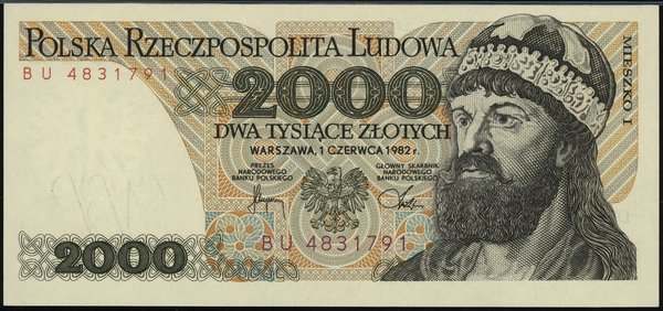 2.000 złotych, 1.06.1982