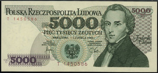 5.000 złotych, 1.06.1982