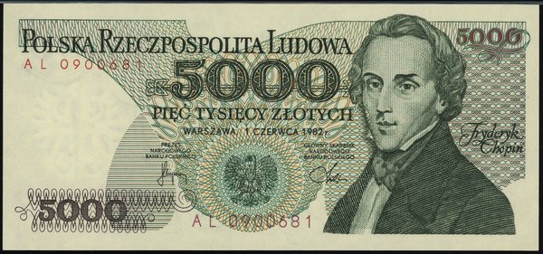 5.000 złotych, 1.06.1982