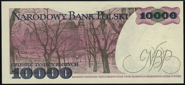 10.000 złotych, 1.12.1988