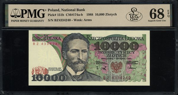 10.000 złotych, 1.12.1988