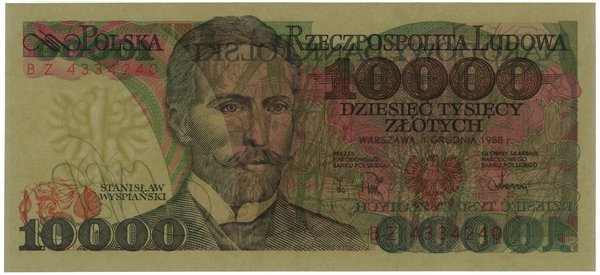 10.000 złotych, 1.12.1988