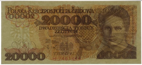 20.000 złotych, 1.02.1989