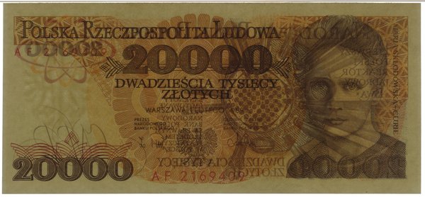 20.000 złotych, 1.02.1989