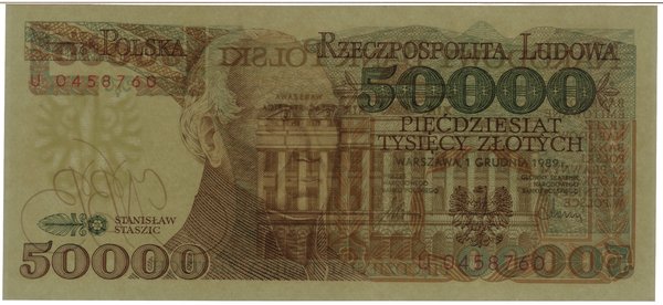 50.000 złotych, 1.12.1989