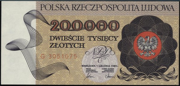 200.000 złotych, 1.12.1989