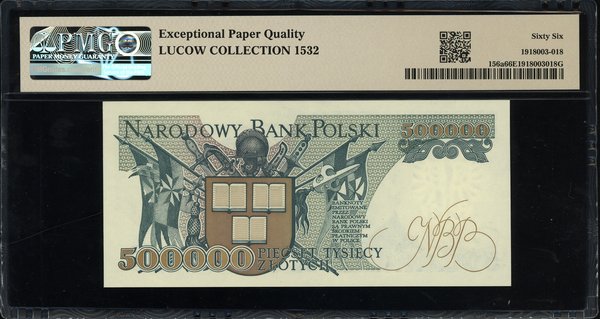 500.000 złotych, 20.04.1990