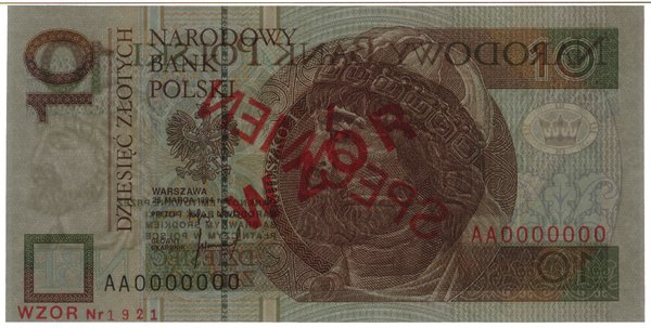 10 złotych, 25.03.1994