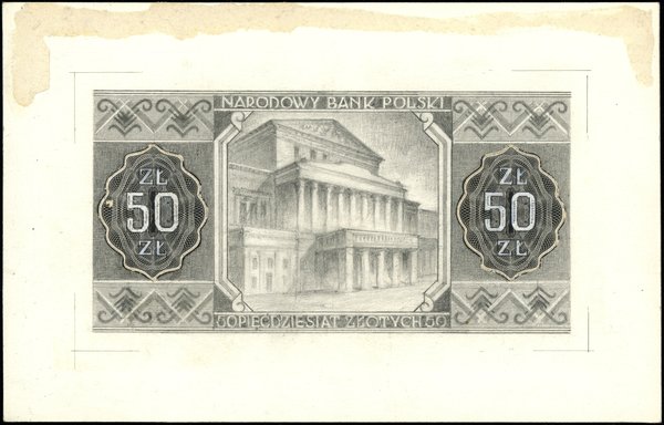 50 złotych, 1.08.1957; bez oznaczenia serii, pro