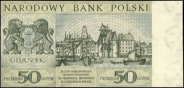 50 złotych, 2.01.1964; seria KH, numeracja 12043