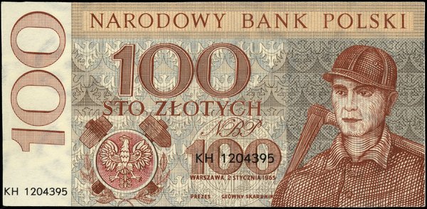 100 złotych, 2.01.1965