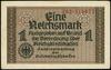 Reichskreditkasse. 1 Reichsmark, bez daty (1940–1945); seria 282, numeracja 515977; bez suchego st..