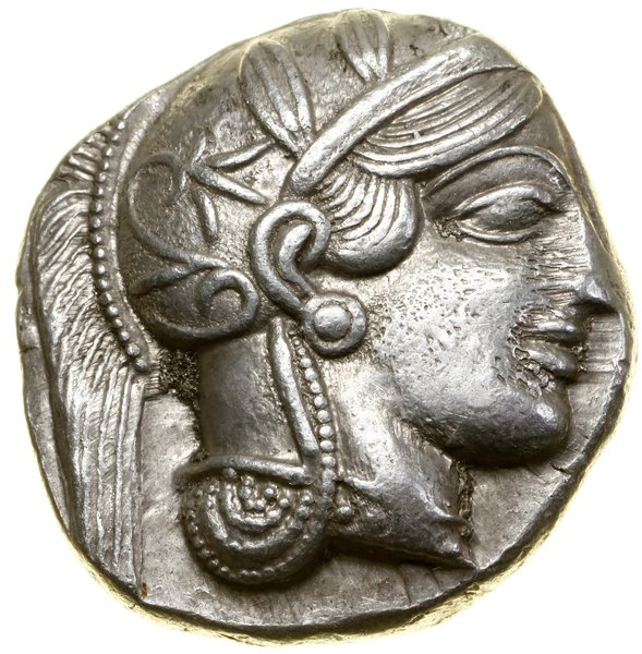 Tetradrachma, (ok. 454–404 pne), Ateny