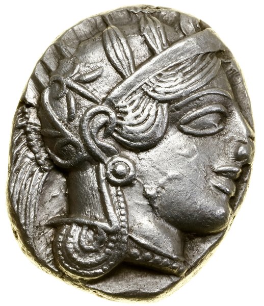 Tetradrachma, (ok. 454–404 pne), Ateny