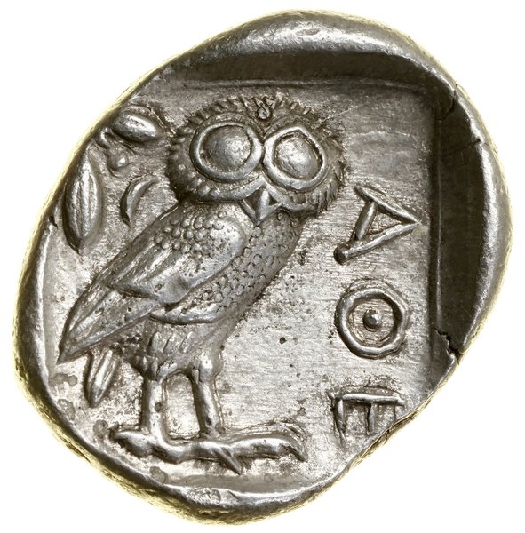 Tetradrachma, (ok. 454–404 pne), Ateny