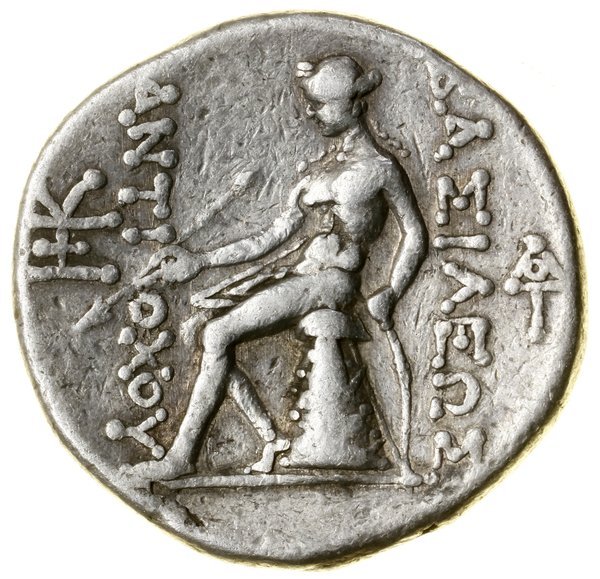 Tetradrachma, (ok. 223–211 pne), Antiochia ad Orontem