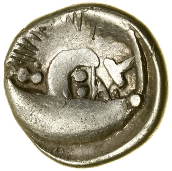 Stater typu krakowskiego odmiany II, (ok. II–I w. pne), mennica w okolicach Krakowa