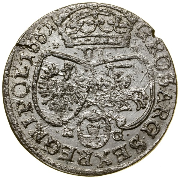 Szóstak, 1661 NG, Poznań