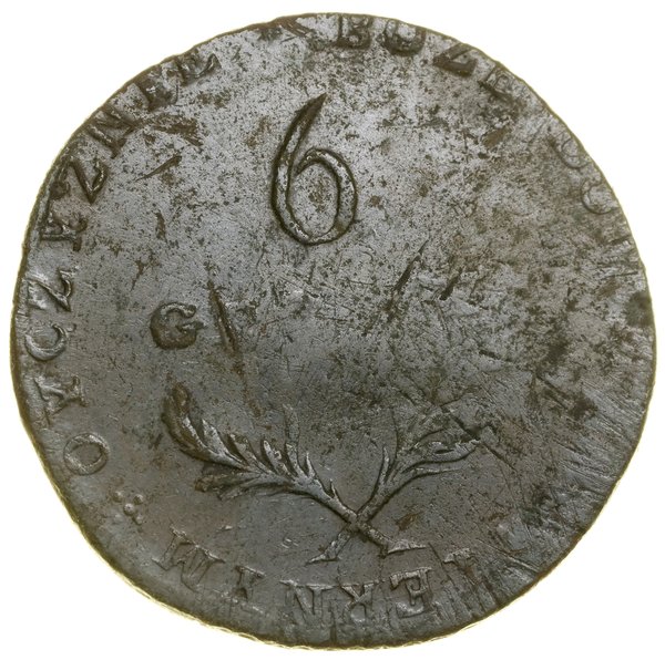 6 groszy, 1813, Zamość