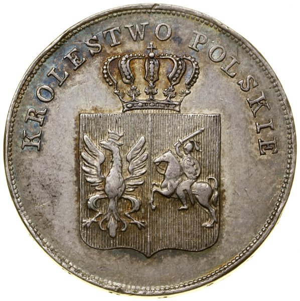 5 złotych, 1831 KG, Warszawa