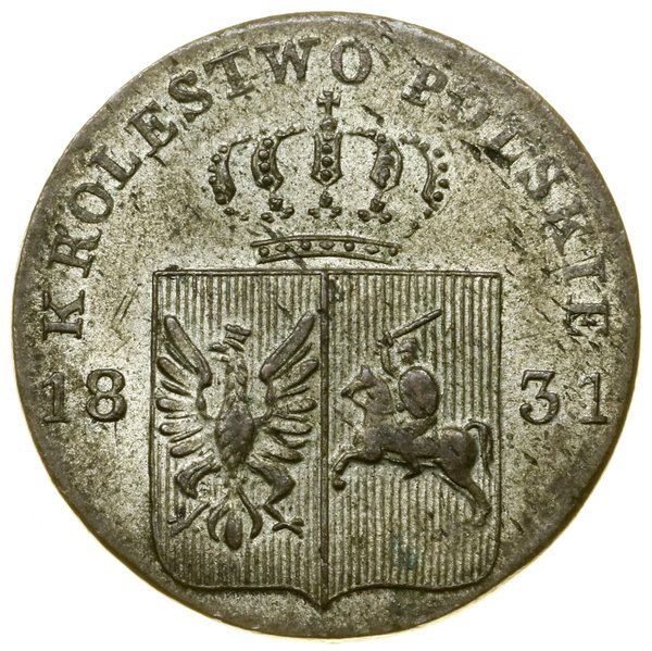 10 groszy, 1831 KG, Warszawa