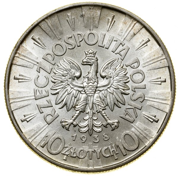 10 złotych, 1938, Warszawa