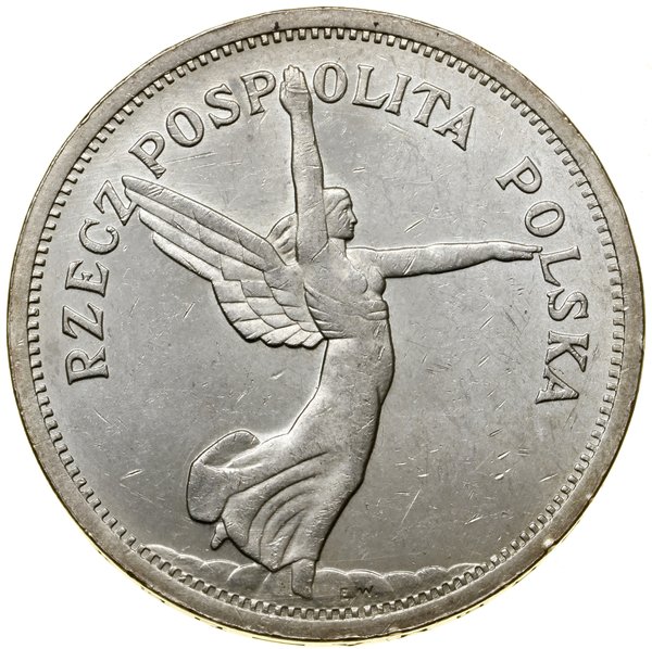 5 złotych, 1928, Bruksela