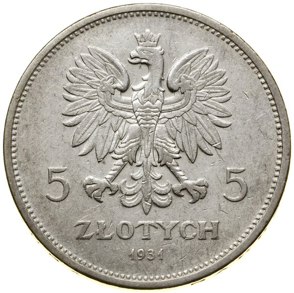 5 złotych, 1931, Warszawa