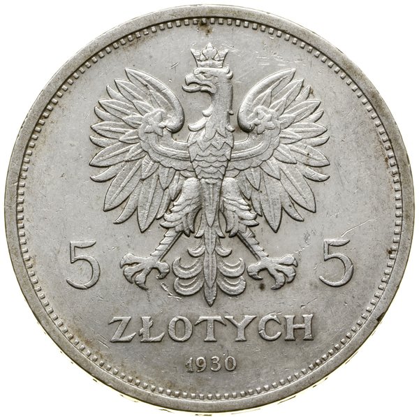 5 złotych, 1930, Warszawa