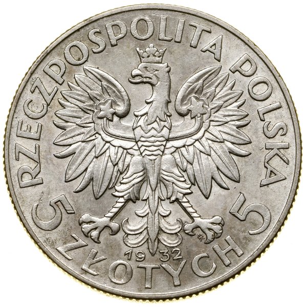 5 złotych, 1932, Warszawa