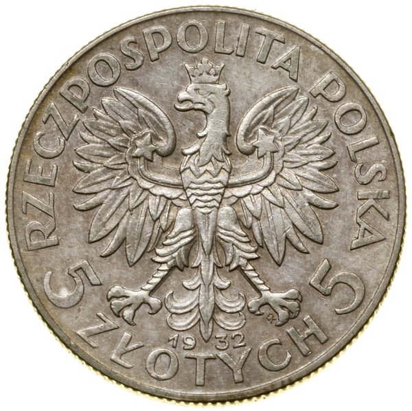 5 złotych, 1932, Warszawa