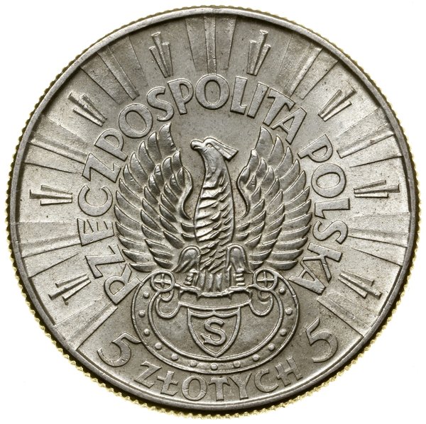 5 złotych, 1934, Warszawa