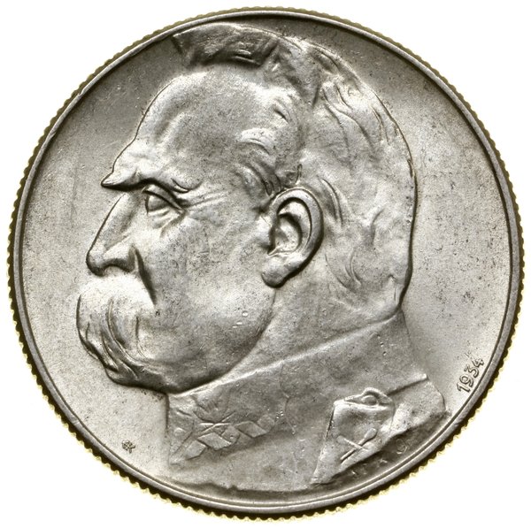 5 złotych, 1934, Warszawa