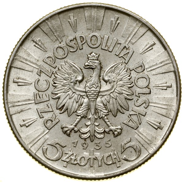 5 złotych, 1935, Warszawa