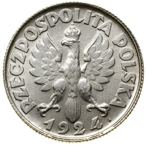 2 złote, 1924 H, Birmingham