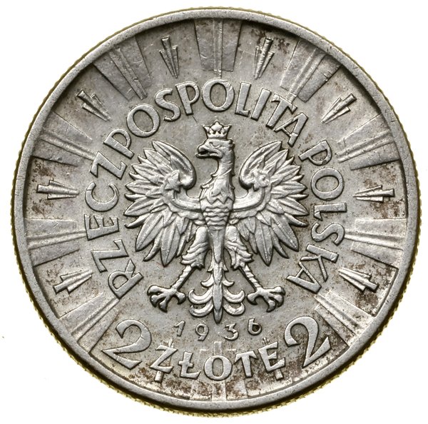 2 złote, 1936, Warszawa