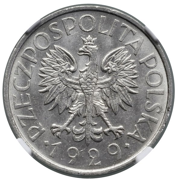 1 złoty, 1929, Warszawa