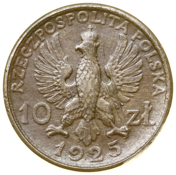 10 złotych, 1925, Warszawa