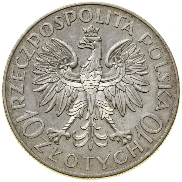 10 złotych, 1933, Warszawa