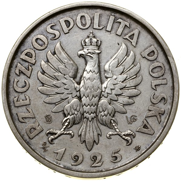 5 złotych, 1925, Warszawa