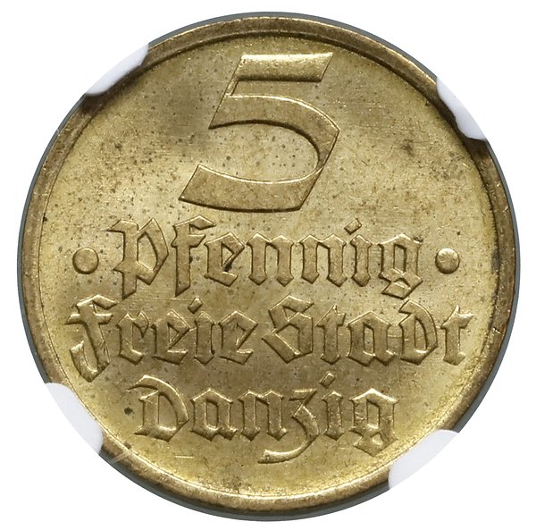 5 fenigów, 1932, Berlin