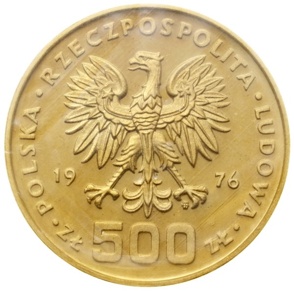 Zestaw: 2 x 500 złotych, 1976, Warszawa