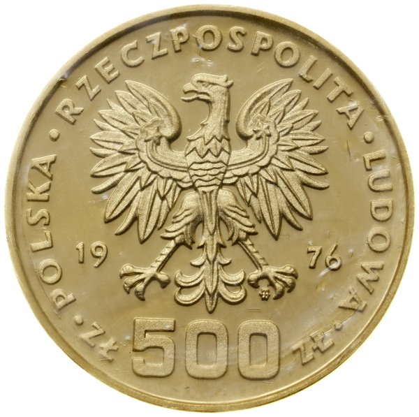 Zestaw: 2 x 500 złotych, 1976, Warszawa