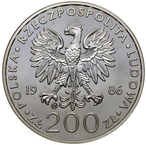 200 złotych, 1986, Szwajcaria