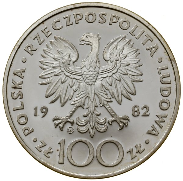 100 złotych, 1982, Szwajcaria