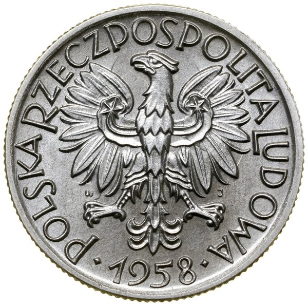 5 złotych, 1958, Warszawa