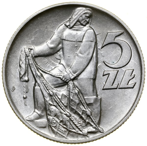 5 złotych, 1958, Warszawa