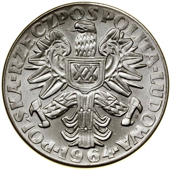 20 złotych, 1964, Warszawa