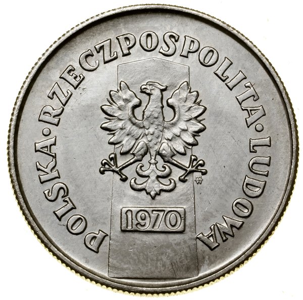 10 złotych, 1970, Warszawa