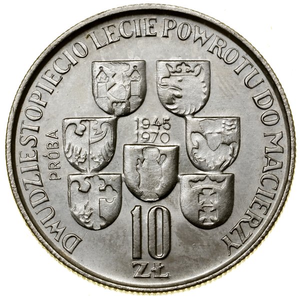 10 złotych, 1970, Warszawa